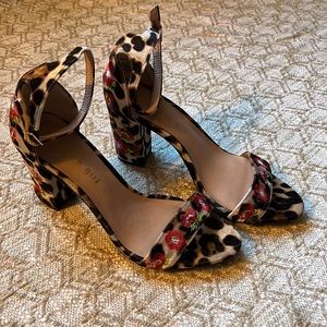 Cheetah & Floral Shoes